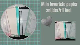👍 mijn favoriete snij/ril tool/combo👍