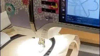 Using the BERNINA Freearm Embroidery Hoop at Artistic Artifacts