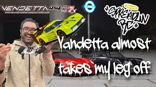 Arrma Vandetta almost takes my leg off 🤯 RC Car driven by MadMan @ob1rc