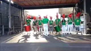 Sambananas Sceneshow til karneval i Aalborg 2013
