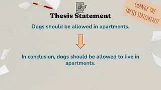 Conclusion Part 1: Paraphrased Thesis Statement - Basic Level