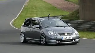First trackday with Honda Civic Type-R EP3 at Kinnekulle Ring | 2015-09-13