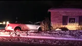 Overnight crash causes power outage in Crystal, Minnesota