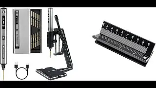AM ARROWMAX Mini Drill Press & V-Block Review - Pros & Cons - AM ARROWMAX 5-Speed Mini Electric Dri