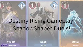 Shadowshaper Duels in #destinyrising #destiny #destiny2 #experience #cardgame #shadow #shaper #duels