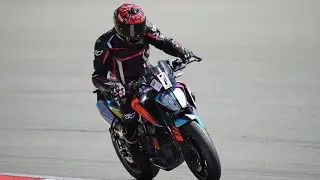 KTM Duke 790 track day - Grobnik