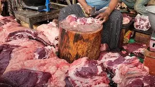 AmusingSpecious Meat Cutting Skills #Fabulous #beefburyani #meatfeast  #meatsmoker  #meatermade