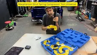 Heavy-Duty Coil Spring Compressor Review &ndash; Macpherson Kit