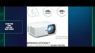 ViewSonic LS740W Review | 5000 Lumens WXGA Laser Projector with 1.3x Zoom & 360&deg; Projection