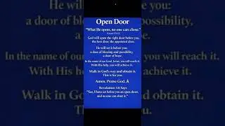 A Door of Hope to Eternal life with the keys in the Hands of our Holy and Righteous God, Jesus🙏🗝️🙏