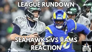 Seahawks vs Rams Reaction | League Rundown | 2025-2026 Season