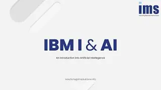 IBM I and AI- Integrated Management Solutions
