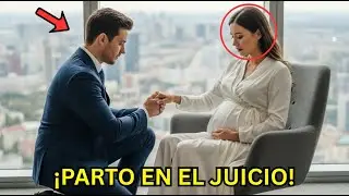 Se puso de parto en mitad del juicio y su marido hizo lo impensable.