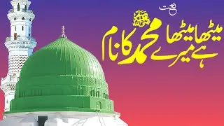 💞Metha Metha Ha Mairy Muhammad ka Name 💞#naat #naatstatus #viralvideo 