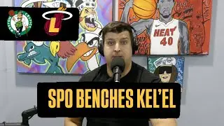 Miami Heat Blow It In 4Q vs Celtics | Erik Spoelstra Benches Kel’el Ware and Calls Out His Poor Play