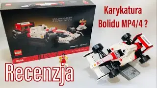 LEGO 10330 ICONS - McLaren MP4/4 i Ayrton Senna / Recenzja