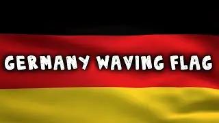 🇩🇪 Germany Country Flag Animation | Full HD | 10 Hours