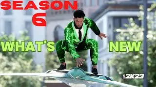 NBA 2K23 My Career Season 6 New Rewards Animations And Clothes