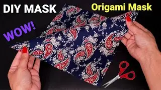 💥How To Make Cute Face Mask Sewing Tutorial | Diy New Pattern Style Face Mask