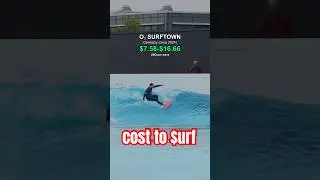 The cost to surf a wave pool? 📈 Surf park demand is high, we need more supply. #economics #stocks