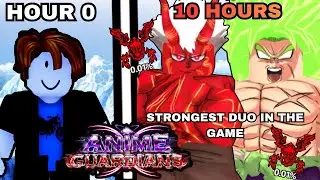 Spending 10+ HOURS & Getting The New META SHINRA And BROLY In Anime Guardians