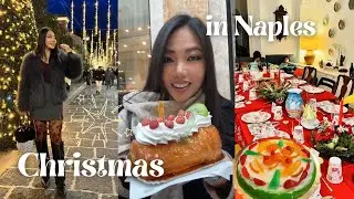 ITALY VLOG| Christmas in Naples with my Italian family | 中国媳妇在那不勒斯度过的第15个圣诞节，苏莲托的圣诞夜景，打卡马拉多纳纪念地