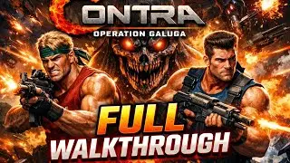 Contra | Operation Galuga Full Walkthrough Gameplay | PS5 Live