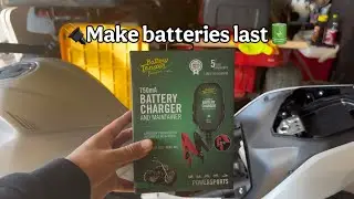 How to install Battery Tender on your Ninja 500