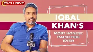 EXCLUSIVE! Iqbal Khan Plays Fun Rapid Fire With GlitzVision USA | Na SUmra Ki Seema Ho