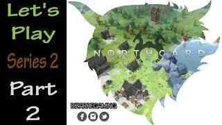 Northgard Domination Hard Mode - Part 2 - HARSH WINTER - Northgard Gameplay Beta (Series 2)