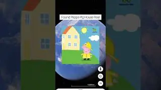 Found Peppa Pig House Real on Google Earth ! #shorts #trending