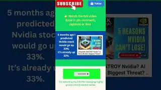 apple stock and Nvidia stock short analysis #shorts