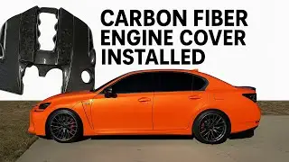 Carbon Addict JDM Engine Cover - Forged Carbon fiber + Boise Carbon Titanium F Logo - how's it look?