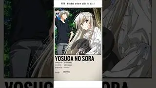 Yes Loving ur sis to next level 🗿.....#YosugaNoSora #AnimeDrama #AnimeRomance #EmotionalAnime #Anime