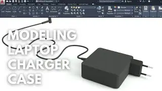 AUTOCAD PRODUCT DESIGN | MODELING LAPTOP CHARGER CASE