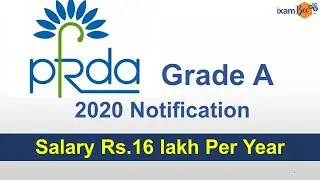 PFRDA Notification for Grade A (Assistant Manager)