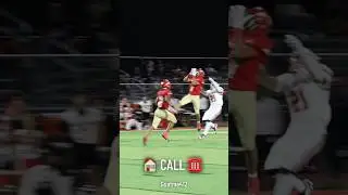 PennHills #7 Braylon Carter W/ a PICK6!🔥// #goatme #fyp #football #touchdown