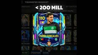 Best LW in FC Mobile🔥 (Under 500 Mill) 💰 | #fcmobile #eafc24 #shorts