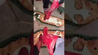 #widecalfboots #widecalfkneehighboots #redcowboyboots #plussizefashion