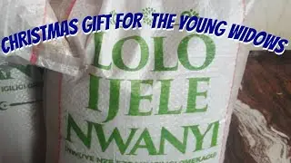 Christmas gift to 15 young widows