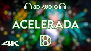 ACELERADA - sma$her, MXZI | BASS BOOSTED | 8D Audio | Use Headphones 🎧