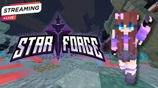 Minecraft [LIVE] || StarForge SMP || Collecting Materials for the Plaza