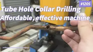 Economical and easy-to-use copper pipe flanging drill machine