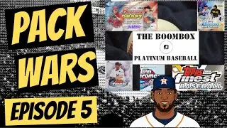 BOOMBOX Platinum $100 Baseball Subscription Break - PACKWARS Ep. 5