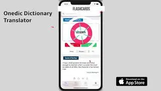 Onedic Dictionary Translator for iPhone, iPad