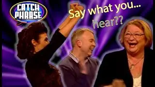 Rosemary Shrager Says What She... Hears? | Celebrity Catchphrase