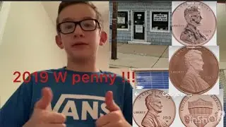 Visiting a local coin store! And talking about the 2019 W penny!!