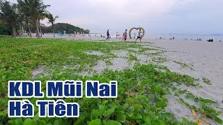 TP.HCM đi Hà Tiên 340 Km  - KDL Mũi Nai đã được bơm Cát trắng nhân tạo đẹp quá...