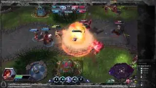 HotS - team battle with hoopscream, narjehanam and woozah (OoC Training Squad)