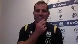 Scotland v Georgia: Fraser Brown pre match press conference